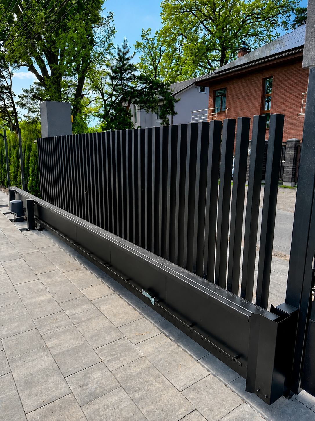 Палісадна система PALISAD BonaFence ракурс 6